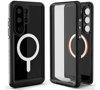 Ghostek Nautical Slim Galaxy S26 Ultra Waterproof Case Rugged with Screen Protector, Camera Lens Cover and Magnetic MagSafe Compatible with Samsung S26 Ultra 2026 (6.9") (Black)