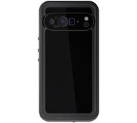 Ghostek Nautical Slim Waterproof Case for Google Pixel 9 Pro XL - Built-in Screen & Camera Lens Protector, Compatible with Wireless Charging (6.8 Inch, Black)