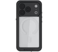 Ghostek Nautical Slim Waterproof iPhone 17 Pro Case - Built-in Screen and Camera Lens Protector, Compatible with MagSafe Accessories Designed for Apple iPhone17 Pro (6.3", Clear)