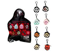 Ghostface Keychain Ghost face Mystery Bag Ghostface Plush Horror Blind Box | 1PC Random Styles Cute Funny Face Keyring Scream Character Pendant Horror Movie Gifts for Halloween Christmas Women Men