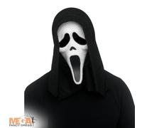 GhostFace Scream Bling Crystal Mask Halloween Horror Fancy Dress Costume Accesso