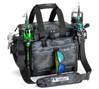 Ghosthorn Fishing Tackle Bags Salt Water Resistant Tackle Box Bag -large capacity tackle storage