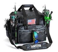 Ghosthorn Fishing Tackle Bags Salt Water Resistant Tackle Box Bag -large capacity tackle storage