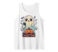 Ghosting LOL Spooky, Sweet, and Totally Text able Tank Top