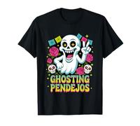 Ghosting Pendejos Skeleton Roses Fest T-Shirt