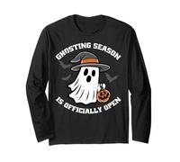 Ghosting Season is Officially Open Halloween Spooky Haunted Long Sleeve T-Shirt