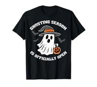 Ghosting Season is Officially Open Halloween Spooky Haunted T-Shirt