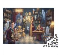 Ghostly Auction House 1000 Piece Jigsaw Puzzle,Premium Cardboard,Educational Toy,Whimsical Challenge,Great Gifts,Home Wall Decor,Adults & Kids 14+,Stress Relief 70x50cm/1000pcs