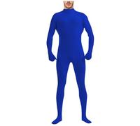 Ghostly Garb Lightweight Invisibility Poncho Ideal For Halloween Night Adventures Cosplay (Blue, 190-XL)