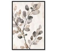 Ghostly Grove I Canvas Print Boho Natural Art by Art Remedy, Black Frame, 10 x 15