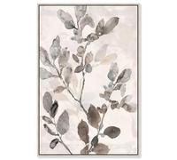 Ghostly Grove II Canvas Print Boho Natural Art by Art Remedy, Silver Frame, 16 x 24