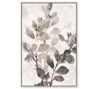Ghostly Grove III Canvas Print Boho Natural Art by Art Remedy, Silver Frame, 16 x 24