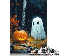Ghostly Halloween Forest Jigsaw Puzzles for Adults 1000 Piece Toys Family Jigsaw Games Birthday Puzzle Boys Girls 1000pcs (75x50cm)