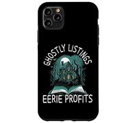 Ghostly Listings Eerie Profits Scary Realtor Halloween Case for iPhone 11 Pro Max