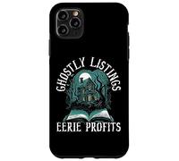 Ghostly Listings Eerie Profits Scary Realtor Halloween Case for iPhone 11 Pro Max