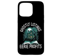 Ghostly Listings Eerie Profits Scary Realtor Halloween Case for iPhone 15 Pro Max