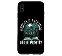 Ghostly Listings Eerie Profits Scary Realtor Halloween Case for iPhone XS Max