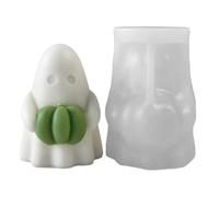 Ghostly Pumpkin Silicone Molds for Making Soap Chocolate Halloween Home Decoration Epoxy Resin Project Multipurpose Molds