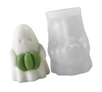 Ghostly Pumpkin Silicone Molds for Making Soap Chocolate Halloween Home Decoration Epoxy Resin Project Molds