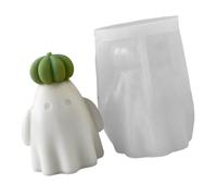 Ghostly Pumpkin Silicone Molds for Making Soap Chocolate Halloween Home Decoration Epoxy Resin Project Multipurpose Molds