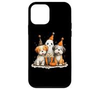 Ghostly Pups Halloween Popcorn Fun Case for iPhone 12 mini