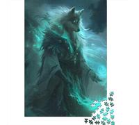 Ghostly_wolf Jigsaw Puzzle Adult 1000 Pieces Classic Puzzle Paper Jigsaw Puzzle Wall Art Unique Toys 1000pcs (38x26cm)