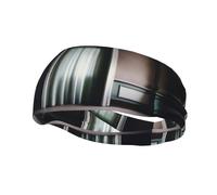 GhostlyGlimpses Fashionable Sports Sweatband - Breathable, Quick-Drying, and Stretchable Unisex Headband for Exercise