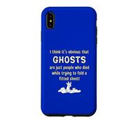 Ghosts Are People Who Died While Folding A Fitted Sheet Case for iPhone XS Max