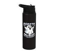 Ghosts Don't Believe in You Either Ghost Stainless Steel Insulated Water Bottle