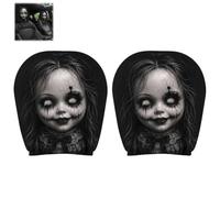 Ghosts Face Headrest Covers, Scary Headrest Covers for Cars
