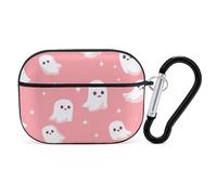 Ghosts Four-pointed Star Compatible with Airpod Pro Case Cover Skin with Keychain