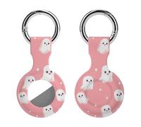 Ghosts Four-pointed Star Full Protective Cover Case with Keyring Silicone Skin