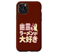 Ghosts Love Ramen Too Spooky Halloween Foodie Japanese Text Case for iPhone 11 Pro