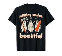 Ghosts Making Smiles Bootiful Halloween Dentist Costume Men T-Shirt