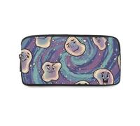 Ghosts Pencil Case for Boys Secondary School with Zip Up Pencil Cases for School Pen Organiser Pens and Pencils Secondary High College Sixth Form Stationery Gifts Women Men