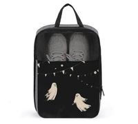 Ghosts Playing Baseball Shoe Bag for Travel Daily Use Anti-dust Storage Carrier Golf Shoe Pouch