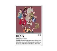 Ghosts Poster TV Show Canvas Poster Bedroom Decor Sports Landscape Office Room Decor Gift Unframe-style 12x18inch(30x45cm)