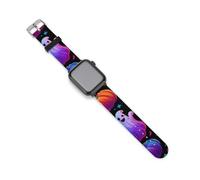 Ghosts Pumpkins Glowing Halloween Silicone Watch Bands Straps | for Men Women Compatible with iWatch Series 10 9 Ultra Quick Release Soft