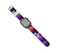 Ghosts Pumpkins Glowing Halloween Silicone Watch Bands Straps | for Men Women Compatible with iWatch Series 10 9 Ultra Quick Release Soft