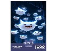 Ghosts Puzzles 1000 Piece Challenge Toy Adults And over 12 Years Old Spooky Impossible Jigsaw Puzzle Educational Challenge Home Decoration Gift 38x26cm/1000pcs