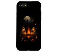 Ghosts Reading By Campfire Under Full Moon Case for iPhone SE (2020) / 7/8