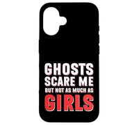 Ghosts Scare Me But Not As Much As Girls Funny Single Dating Case for iPhone 16