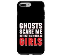 Ghosts Scare Me But Not As Much As Girls Funny Single Dating Case for iPhone 7 Plus/8 Plus