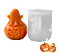 Ghosts Silicone Mould | 3D Ghost Cement Mould Halloween with Eretta | Easy Release for Creating Soap Chocolate and Dessert with Various Materials