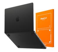 GhostShell Frost Premium Hardshell Case with Scratch-Resistant Textured Matte Finish (No Sticky Rubber Coating), Compatible with MacBook Pro 16" 2021-2026 M5/M4/M3/M2/M1 Pro/Max, Tinted Gray