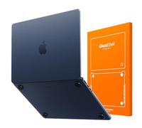 GhostShell Frost Premium Hardshell Case with Scratch-Resistant Textured Matte Finish (No Sticky Rubber Coating), Compatible with MacBook Air 15" 2026 2025 2024 2023 M5/M4/M3/M2, Midnight