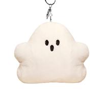 Ghosty Plush - Soft hall0ween Ghost Plush Toy | Spooky Cute Boo Pillow | Comfortable Milk Flannel Home Decor Stuffed plushi, Decorative Doll for Sofa Bed Car Interior