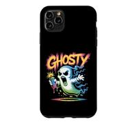 Ghosty Spray Paint Urban Ghost Graffiti Vibe Case for iPhone 11 Pro Max