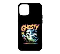Ghosty Spray Paint Urban Ghost Graffiti Vibe Case for iPhone 12/12 Pro