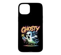 Ghosty Spray Paint Urban Ghost Graffiti Vibe Case for iPhone 15 Plus